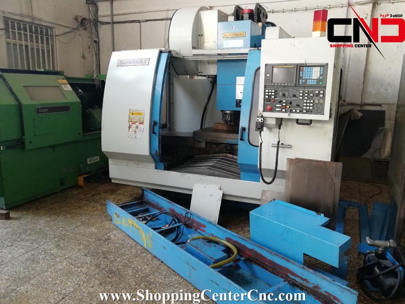نقشه برق فرز سی ان سی SUPERMAX V 105A با کنترل Fanuc 18m