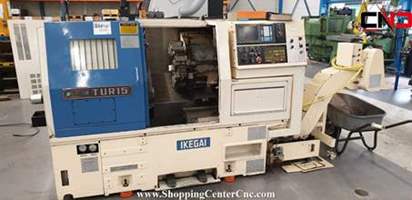 کاتالوگ و نقشه برق تراش سی ان سی IKEGAI  TUR15  با کنترل FANUC OT