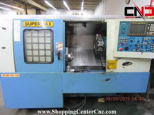 نقشه برق تراش سی ان سی SUPERMAX YCM TC 15 با کنترل FANUC 18T