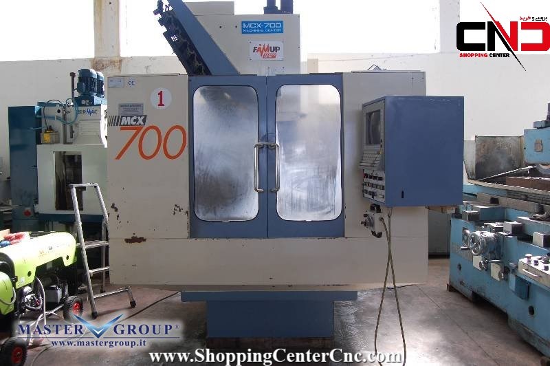 نقشه برق فرز سی ان سی FAMUP MCX 700 با کنترل HEIDENHAIN 415