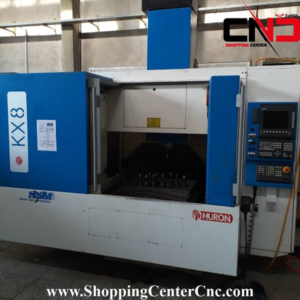 نقشه برق فرز سی ان سی HURON KX 8با کنترل SIEMENS 840D