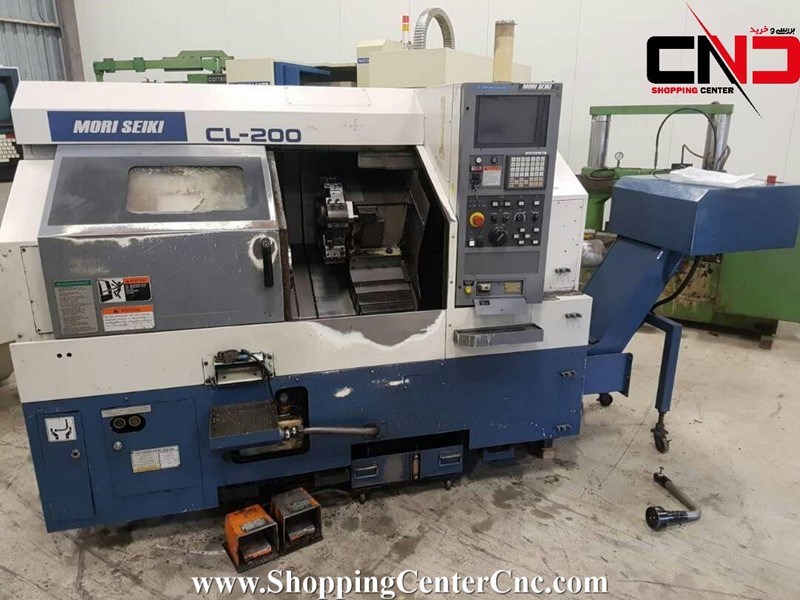 کاتالوگ و نقشه برق تراش سی ان سی MORI SEIKI  CL 200 با کنترل Mitsubishi MSG 803L