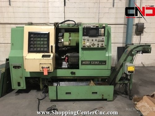 کاتالوگ و نقشه برق تراش سی ان سی MORI SEIKI SL 15 با کنترل Fanuc 10T