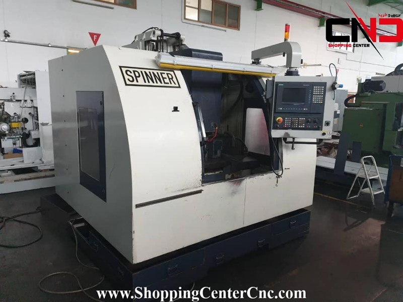 نقشه برق فرز سی ان سی  Spinner VC 810 با کنترل  SIEMENS 810D 840D