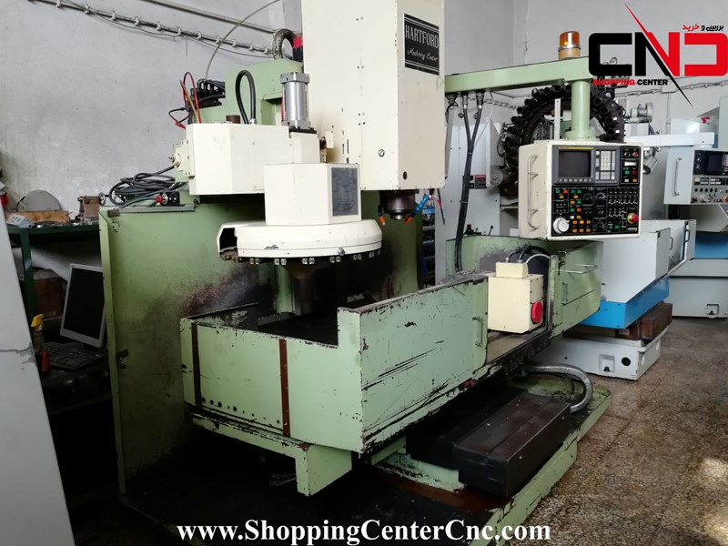 پارامترهای فرز سی ان سی چهار مجور HARTFORD vmc 1000 با کنترل Fanuc OM