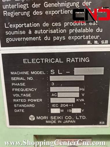 تراش سی ان سی دو محور MORI SEIKI SL 35ساخت ژاپن