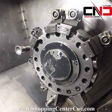 تراش سی ان سی دو محور Hardinge Bridgeport QUEST 8 52 SP ساخت انگلستان