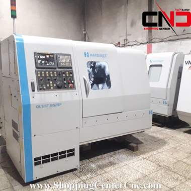 تراش سی ان سی دو محور Hardinge Bridgeport QUEST 8 52 SP ساخت انگلستان