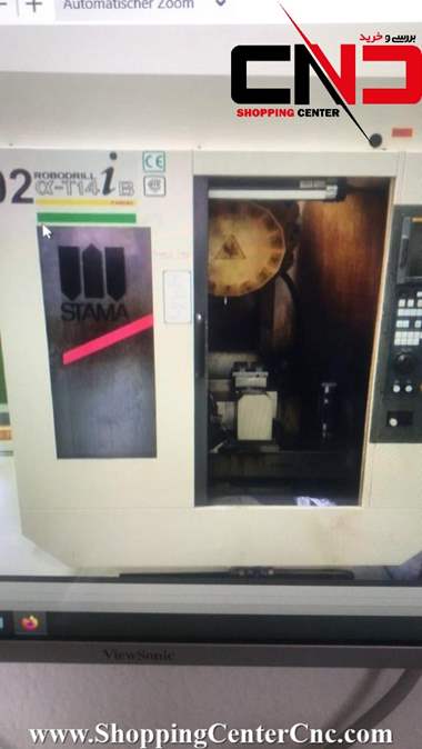 فرز سی ان سی پنج محور FANUC ROBODRILL alpha T14iBساخت آلمان