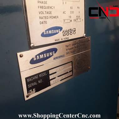 تراش سی ان سی دو محور Samsung PL10 ساخت کره جنوبی