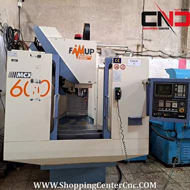 فرز سی ان سی سه محور FAMUP MCX 600ساخت ایتالیا