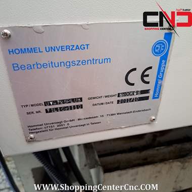 فرز سی ان سی سه محور Unverzagt UVA 725 plus ساخت تایوان