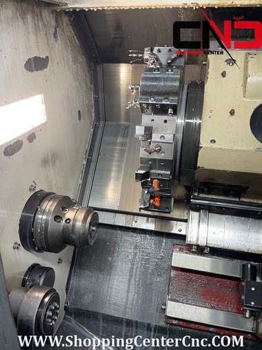 تراش سی ان سی دو محور Hwacheon Cutex 160ساخت کره جنوبی