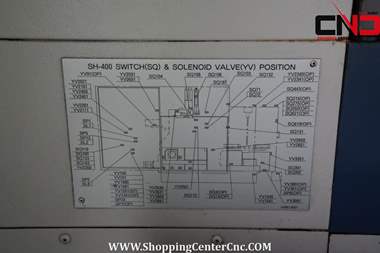 فرز سی ان سی افقی سه محور سه پالت MORI SEIKI SH 400 ساخت ژاپن