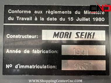 تراش سی ان سی دو محور MORI SEIKI SL35ساخت ژاپن