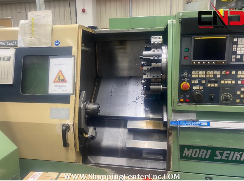 تراش سی ان سی سه محور MORI SEIKI SL25 MCساخت ژاپن