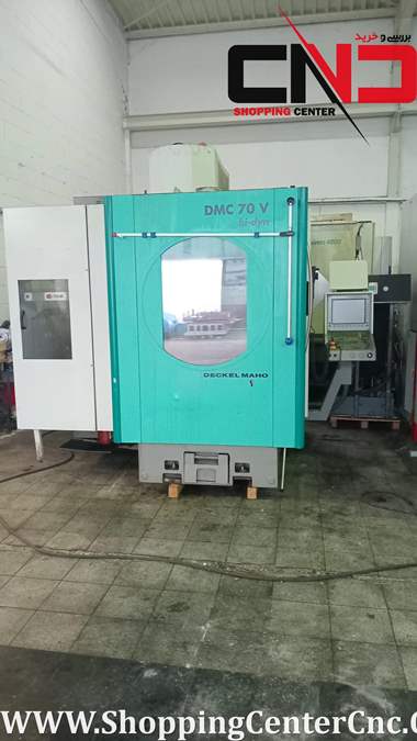 یک عدد فرز سی ان سی سه محور DECKEL MAHO DMC 70V ساخت آلمان