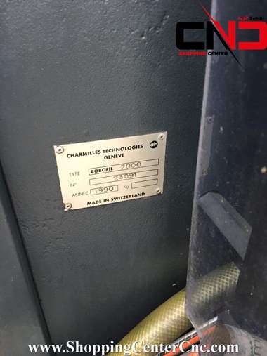 سی ان سی وایرکات پنج محور Charmille Robofil 2000 ساخت سوئیس
