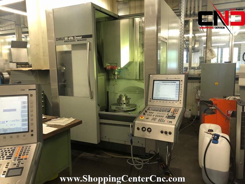فرز سی ان سی پنج محور Deckel Maho DMU 50 eVo Linear ساخت المان
