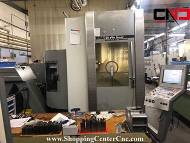 فرز سی ان سی پنج محور Deckel Maho DMU 50 eVo Linear ساخت المان