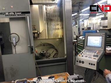 فرز سی ان سی پنج محور Deckel Maho DMU 50 eVo Linear ساخت المان