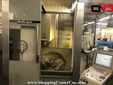 فرز سی ان سی پنج محور Deckel Maho DMU 50 eVo Linear ساخت المان