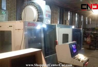 فرز سی ان سی سه محور دو پالت Bridgeport APC 600 ساخت انگلیس