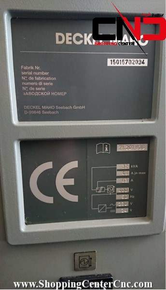 فرز سی ان سی پنج محور DECKEL MAHO DMU 70 V ساخت آلمان
