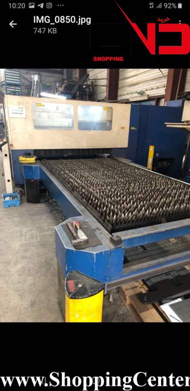 سی ان سی لیزر سه محور TRUMPF TRUMATIC L 3030 ساخت آلمان