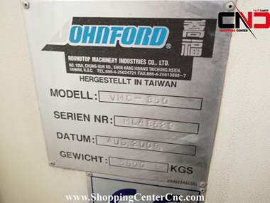 فرز سی ان سی سه محور JOHNFORD VMC 850 ساخت تایوان
