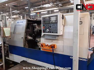 تراش سی ان سی دو محور DAEWOO Puma 250B ساخت کره جنوبی
