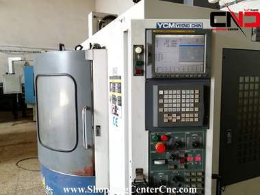 فرز سی ان سی عمودی سه محور دو پالت SUPERMAX YCM FV 56A APC ساخت تایوان