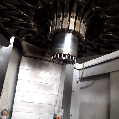 فرز سی ان سی عمودی چهار محور دو پالت Chiron FZ12Wساخت تایوان