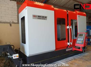 فرز سنگین تراش سی ان سی چهار محور Famup MMV200 80ساخت ایتالیا