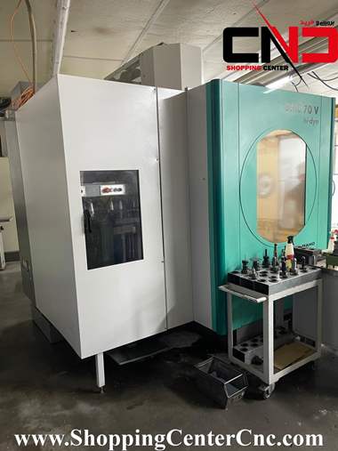 دو عدد فرز سی ان سی سه محور DECKEL MAHO DMC 70V HI DYNساخت آلمان