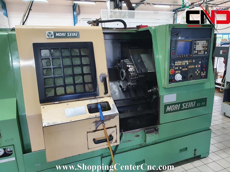 تراش سی ان سی دو محور Mori Seiki SL 15ساخت ژاپن