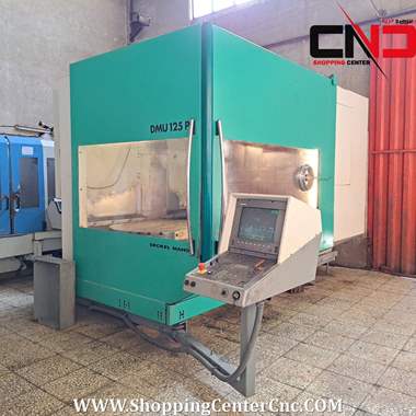 فرز سی ان سی چهار و نیم محور deckel maho dmu 125p ساخت آلمان
